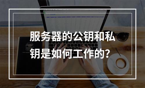 服务器的公钥和私钥是如何工作的?