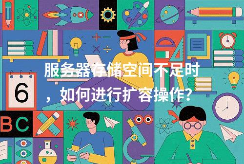 服务器存储空间不足时,如何进行扩容操作?