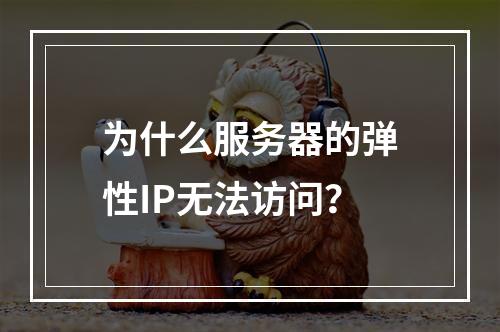 为什么服务器的弹性IP无法访问?