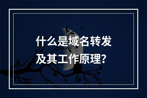 什么是域名转发及其工作原理?