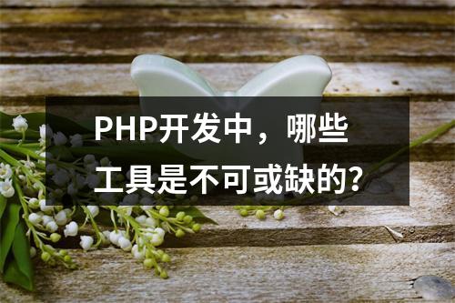 PHP开发中,哪些工具是不可或缺的?