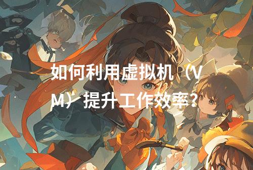 如何利用虚拟机(VM)提升工作效率?