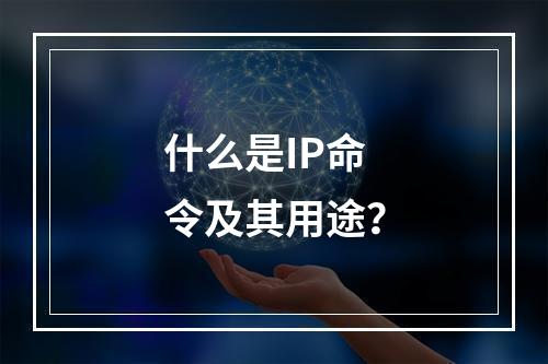 什么是IP命令及其用途?
