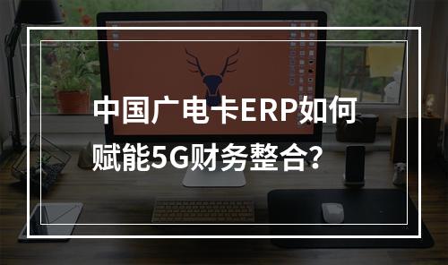 中国广电卡ERP如何赋能5G财务整合？