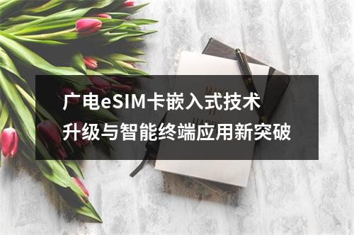 广电eSIM卡嵌入式技术升级与智能终端应用新突破