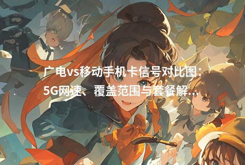 广电vs移动手机卡信号对比图：5G网速、覆盖范围与套餐解析