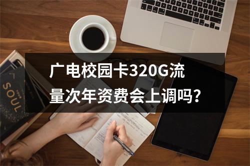 广电校园卡320G流量次年资费会上调吗？