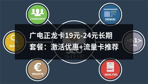 广电正龙卡19元-24元长期套餐：激活优惠+流量卡推荐
