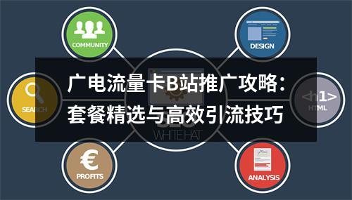 广电流量卡B站推广攻略：套餐精选与高效引流技巧