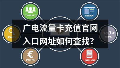 广电流量卡充值官网入口网址如何查找？