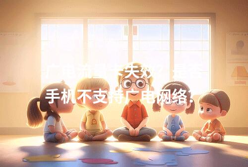 广电流量卡失效？是否手机不支持广电网络？