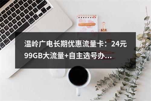 温岭广电长期优惠流量卡：24元99GB大流量+自主选号办理指南