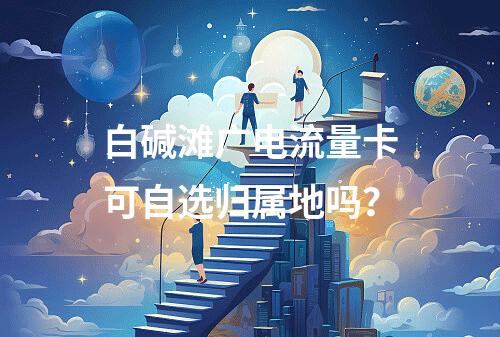 白碱滩广电流量卡可自选归属地吗？