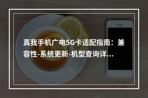 真我手机广电5G卡适配指南：兼容性-系统更新-机型查询详解
