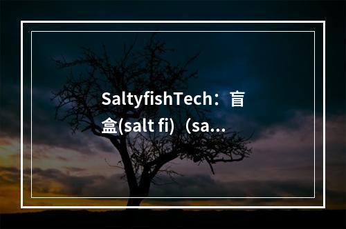 SaltyfishTech:盲盒(salt fi)(satyrs盲盒)