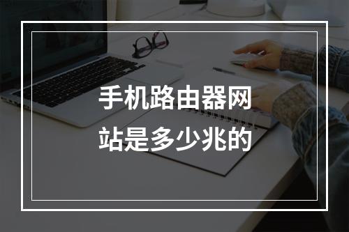 手机路由器网站是多少兆的