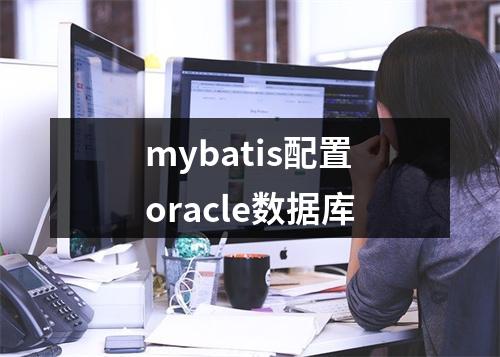 mybatis配置oracle数据库