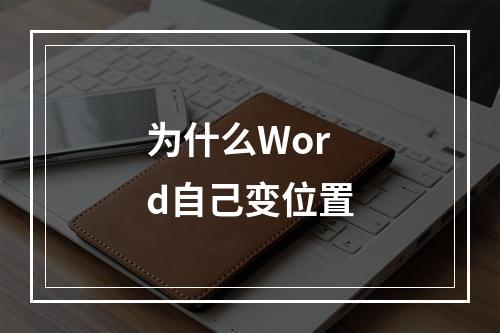 为什么Word自己变位置