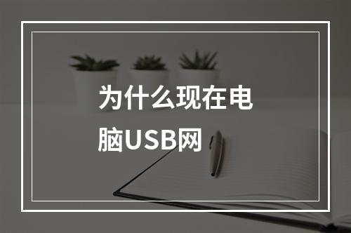为什么现在电脑USB网