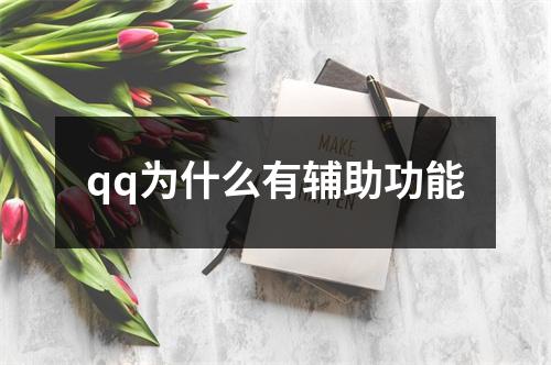 qq为什么有辅助功能
