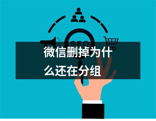 微信删掉为什么还在分组