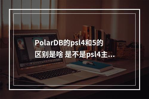 PolarDB的psl4和5的区别是啥 是不是psl4主要用来做归档等低可用性的数据库的呢 ?