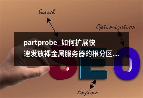 partprobe_如何扩展快速发放裸金属服务器的根分区大小?