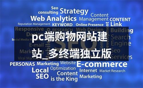 pc端购物网站建站_多终端独立版