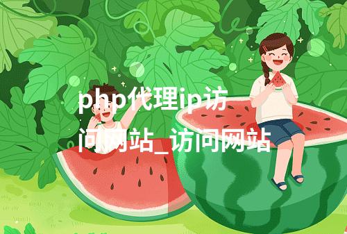 php代理ip访问网站_访问网站