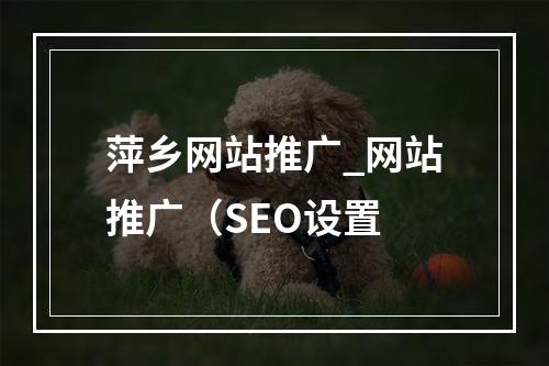 萍乡网站推广_网站推广(SEO设置
