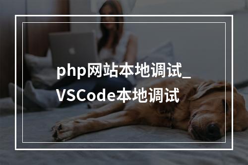 php网站本地调试_VSCode本地调试