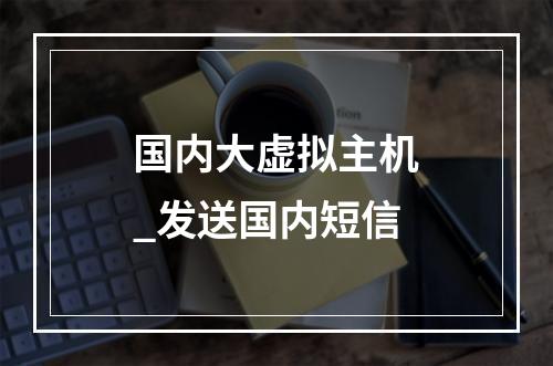 国内大虚拟主机_发送国内短信