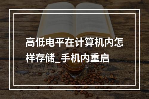 高低电平在计算机内怎样存储_手机内重启