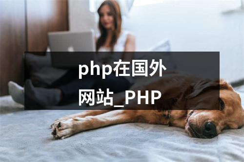 php在国外网站_PHP
