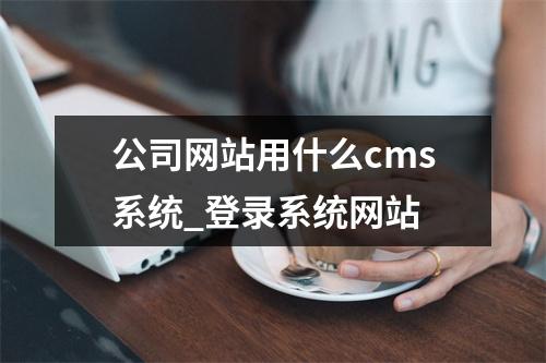 公司网站用什么cms系统_登录系统网站