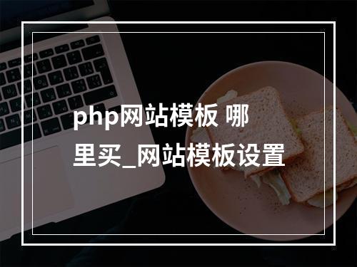 php网站模板 哪里买_网站模板设置