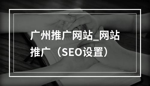 广州推广网站_网站推广(SEO设置)