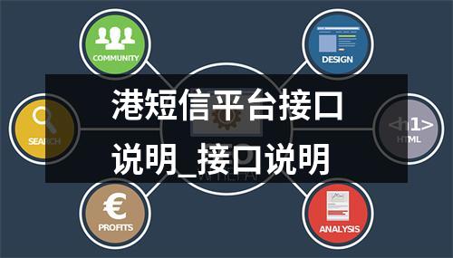 港短信平台接口说明_接口说明