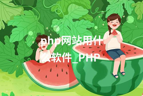 php网站用什么软件_PHP