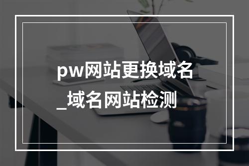 pw网站更换域名_域名网站检测