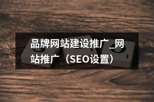 品牌网站建设推广_网站推广(SEO设置)
