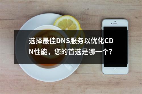 选择最佳DNS服务以优化CDN性能,您的首选是哪一个?