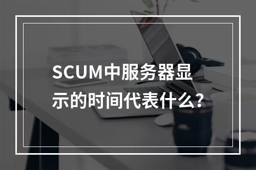 SCUM中服务器显示的时间代表什么?