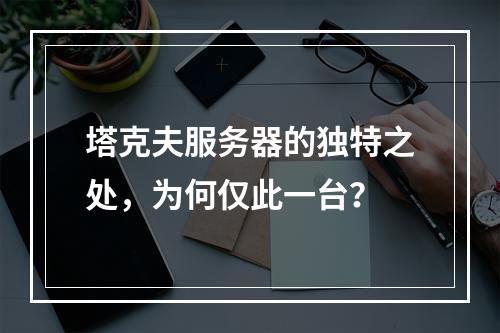 塔克夫服务器的独特之处,为何仅此一台?
