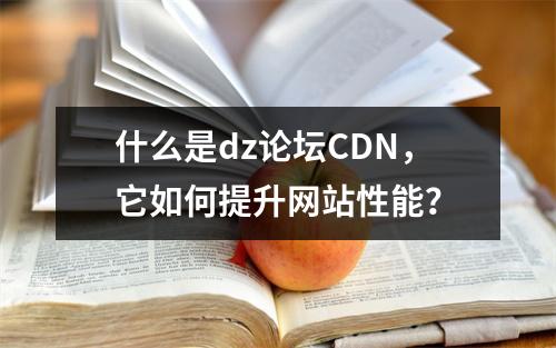 什么是dz论坛CDN,它如何提升网站性能?