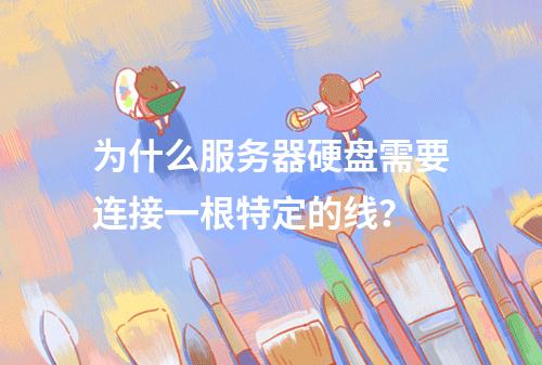 为什么服务器硬盘需要连接一根特定的线?