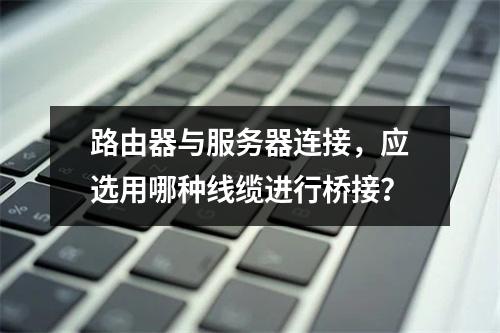 路由器与服务器连接,应选用哪种线缆进行桥接?