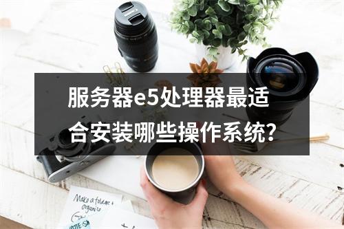 服务器e5处理器最适合安装哪些操作系统?