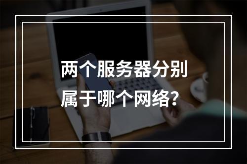 两个服务器分别属于哪个网络?