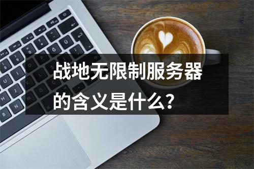 战地无限制服务器的含义是什么?